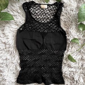 🖤 Fishnet Top